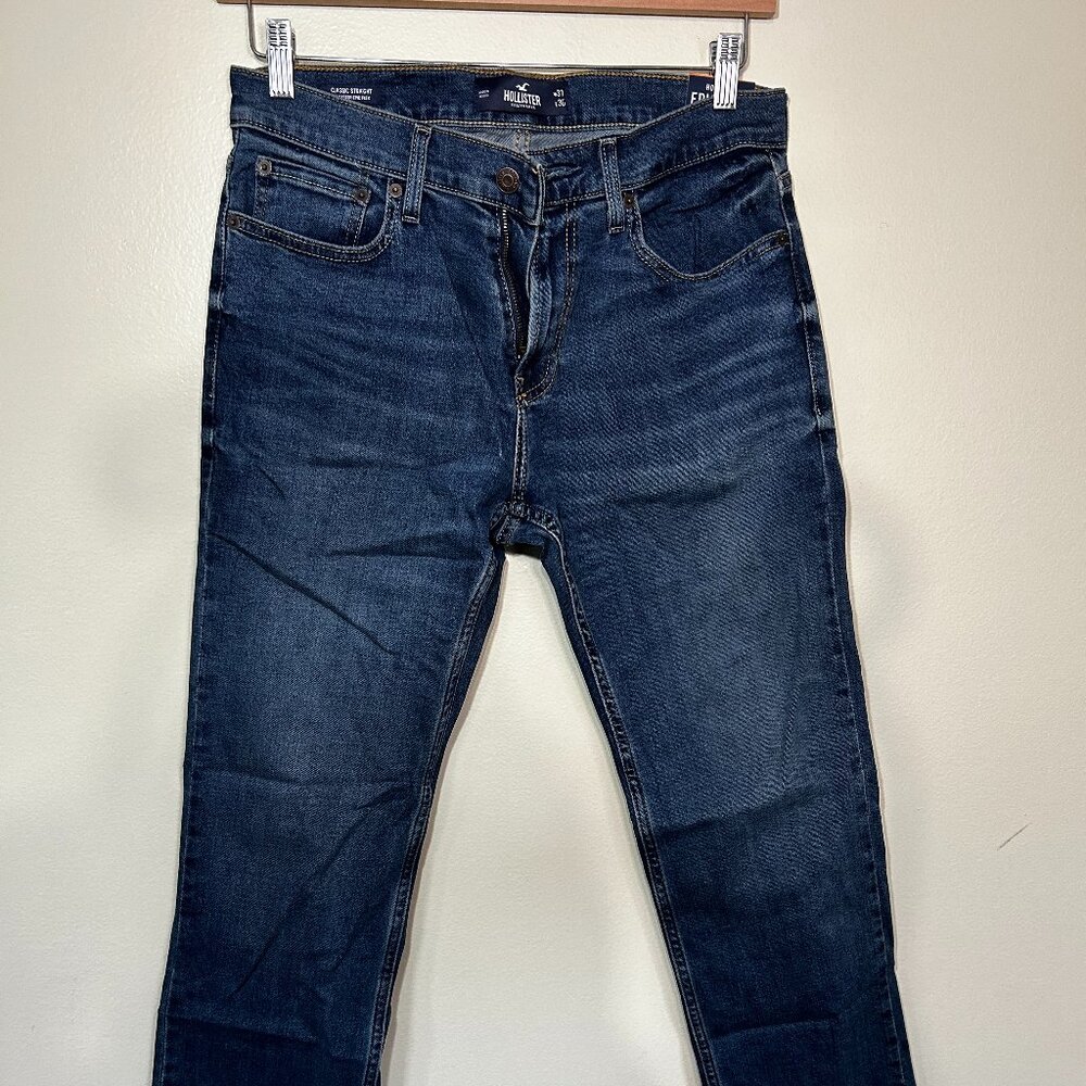 Hollister California - Jeans - W31xL30 - Classic Straight, Epic flex - dark blue